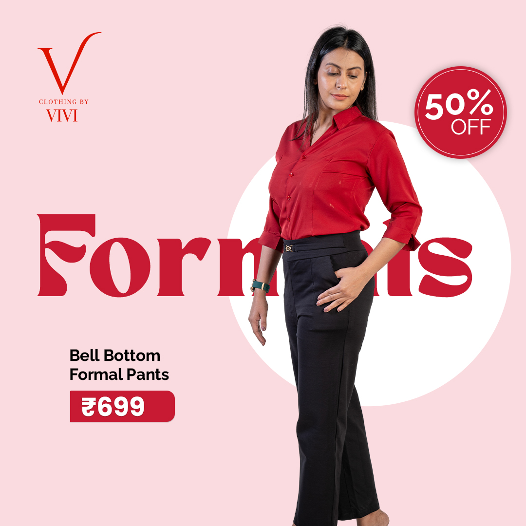 Bell Bottom Formal Pants